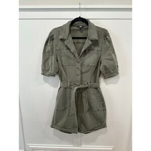 Paige Short Sleeve Romper Size 8